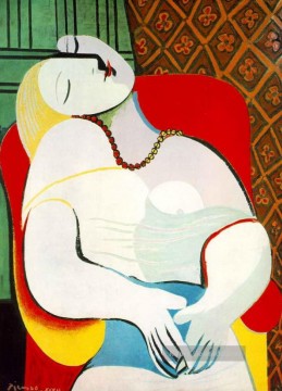 Der Traum Le Reve 1932 kubistisch Ölgemälde